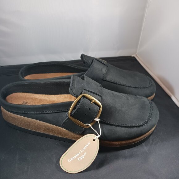 White Mountain Bueno Leather Footbeds Clog size 11M - Picture 1 of 10